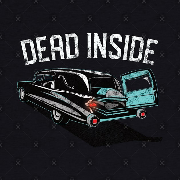 Dead Inside Casket in a Hearse by artswitches